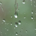Regn på vindue 1