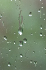 Regn på vindue 1