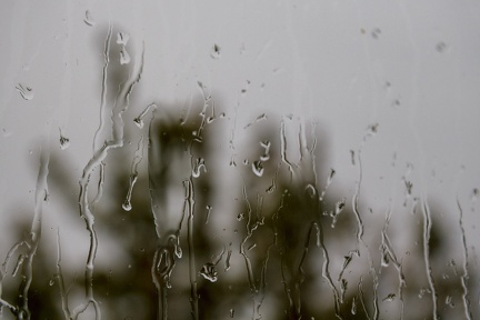 Regn på vindue 3