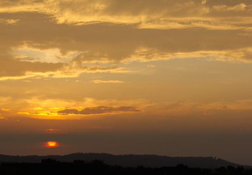 Aftensol og Himmelbjerget
