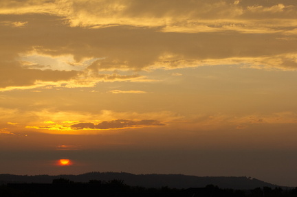 Aftensol og Himmelbjerget