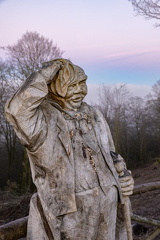 Gammel mand på Himmelbjerget